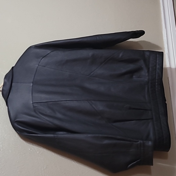 Liz Baker Essentials Leather jacket Women's Size Medium Thick Quality Motorcycle - Picture 8 of 16